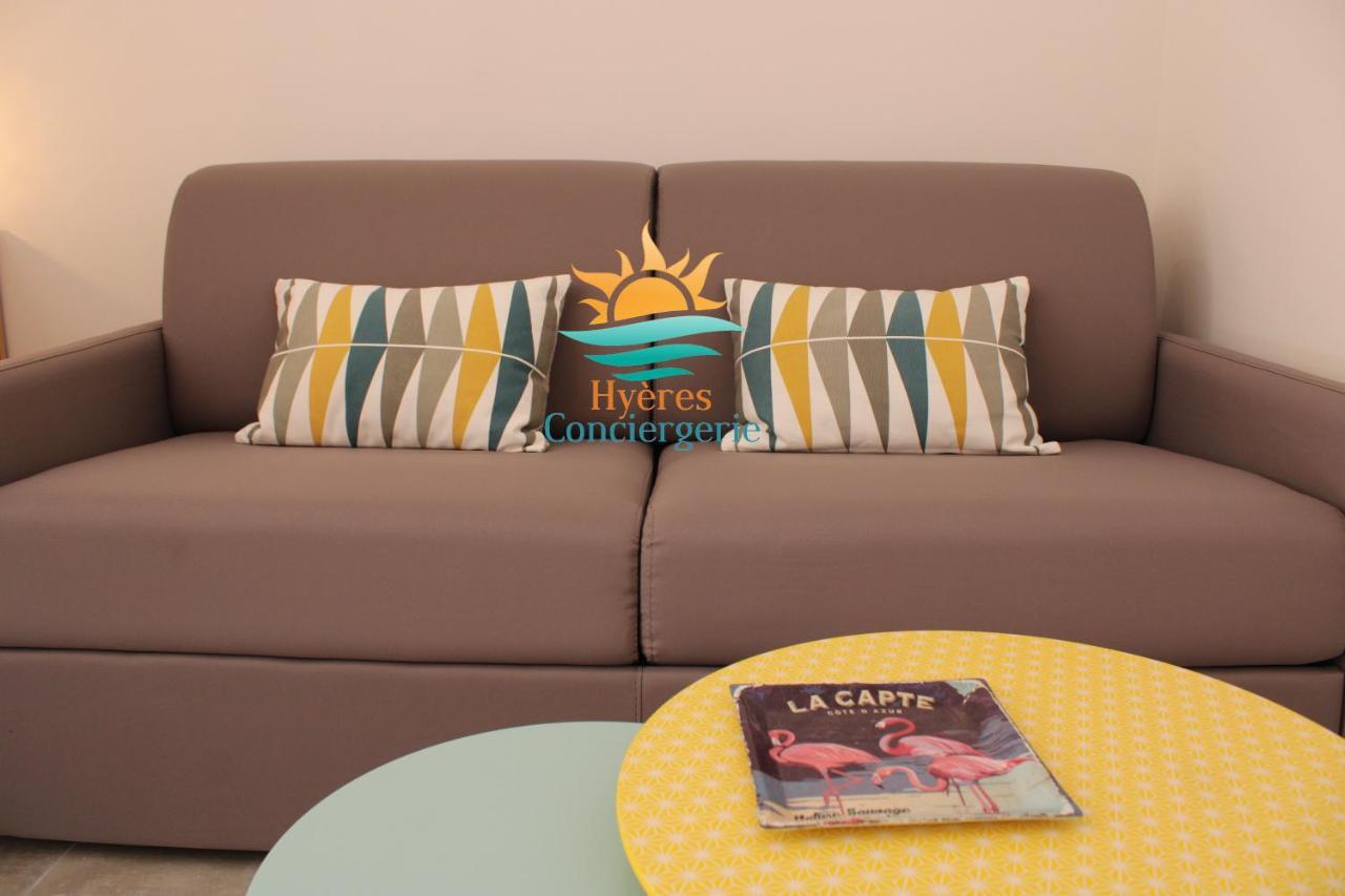 Apartmán Hyeres-Plage -T2 Neuf Rdj Clim Wifi - La Capte By Hc Exteriér fotografie