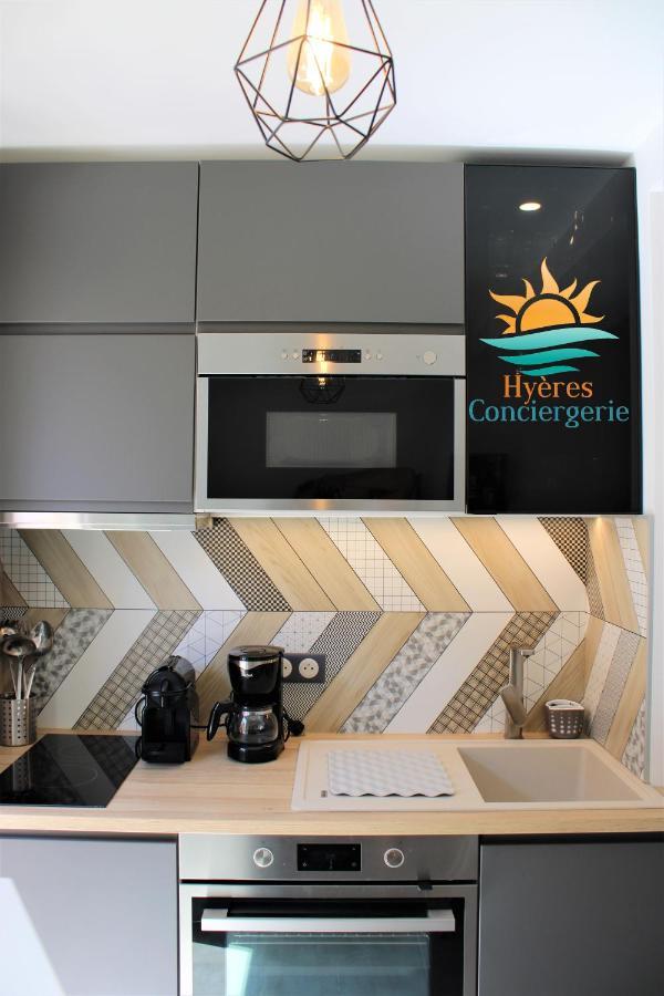 Apartmán Hyeres-Plage -T2 Neuf Rdj Clim Wifi - La Capte By Hc Exteriér fotografie