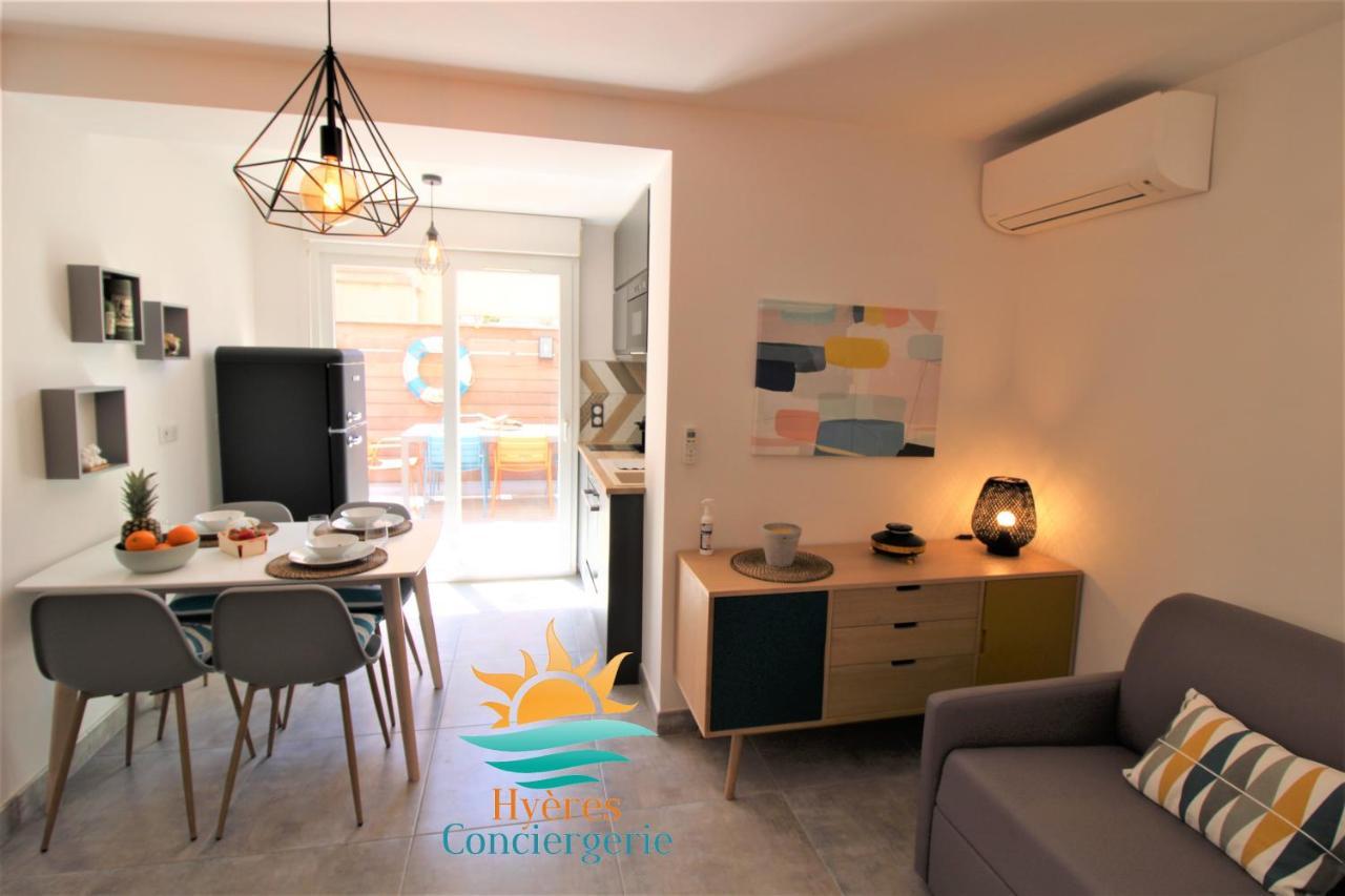 Apartmán Hyeres-Plage -T2 Neuf Rdj Clim Wifi - La Capte By Hc Exteriér fotografie