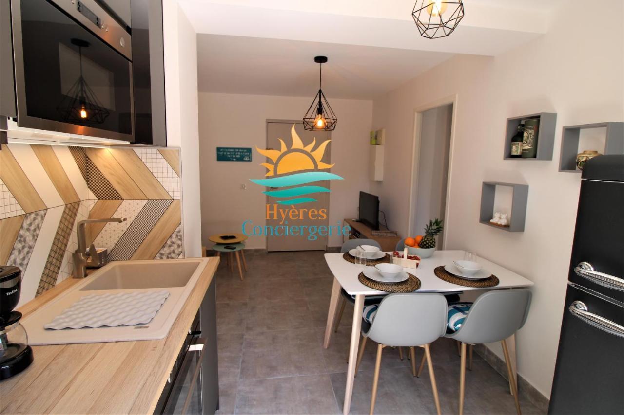 Apartmán Hyeres-Plage -T2 Neuf Rdj Clim Wifi - La Capte By Hc Exteriér fotografie