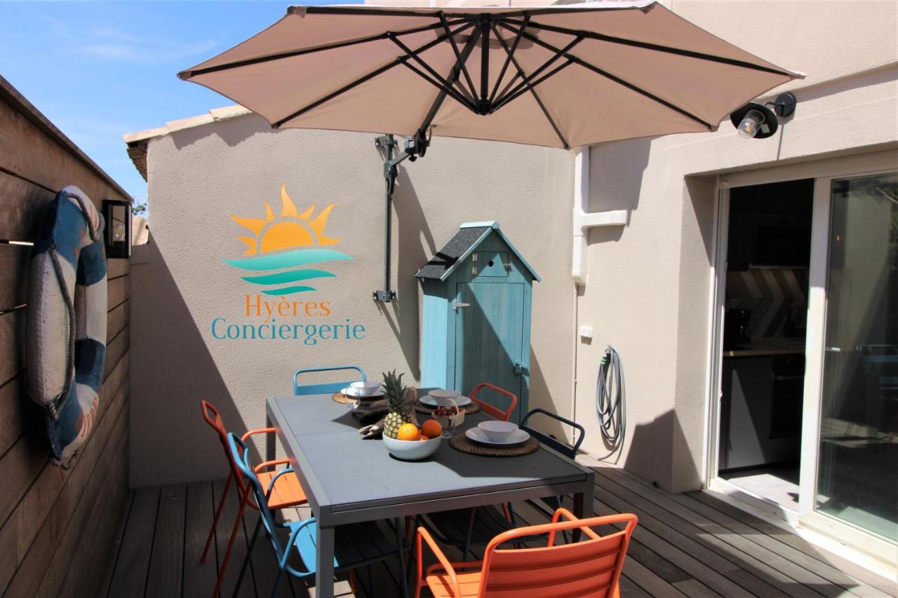 Apartmán Hyeres-Plage -T2 Neuf Rdj Clim Wifi - La Capte By Hc Exteriér fotografie