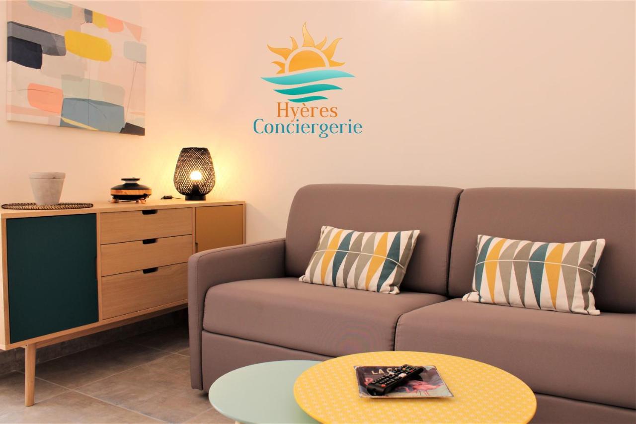 Apartmán Hyeres-Plage -T2 Neuf Rdj Clim Wifi - La Capte By Hc Exteriér fotografie