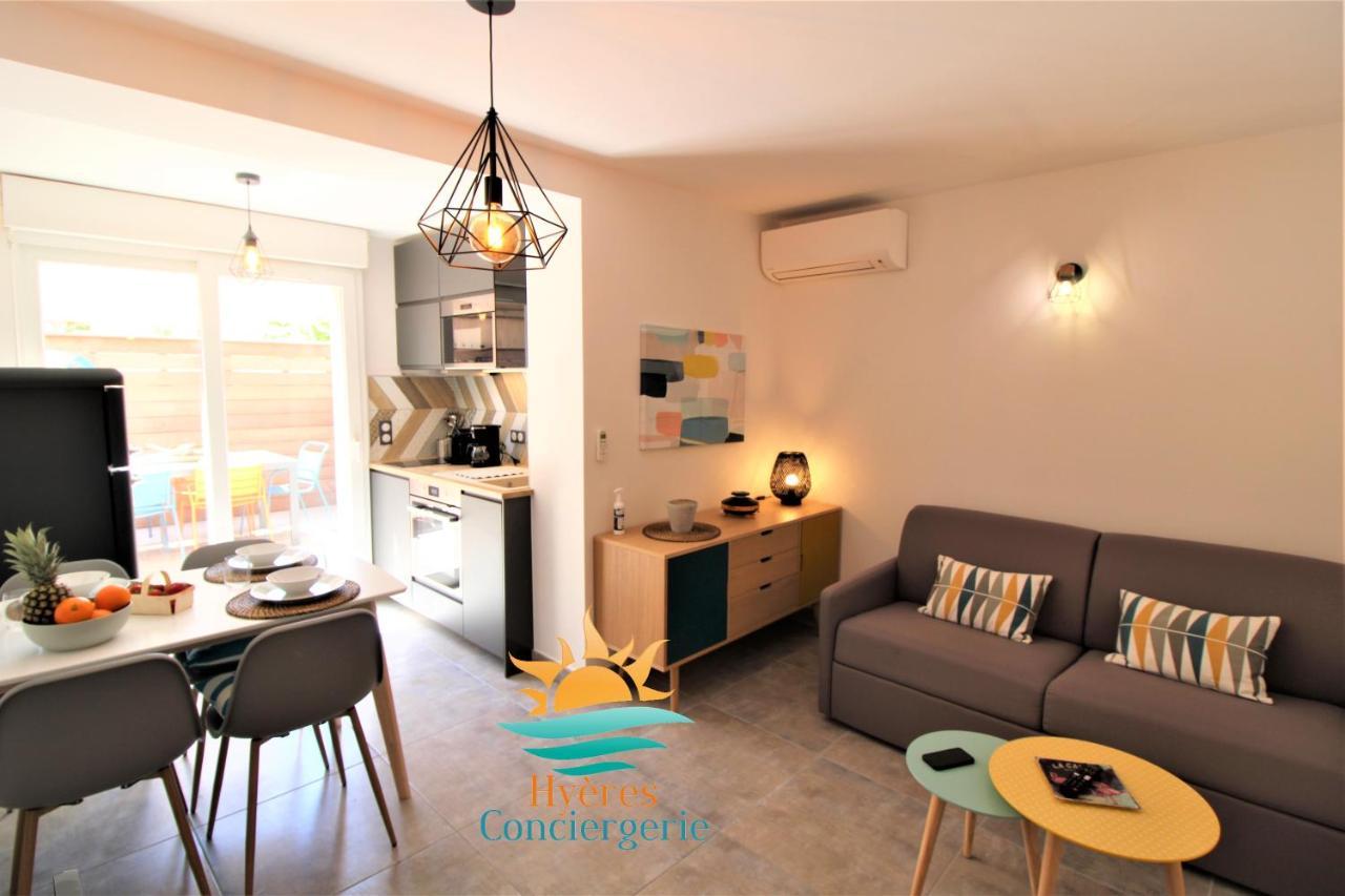 Apartmán Hyeres-Plage -T2 Neuf Rdj Clim Wifi - La Capte By Hc Exteriér fotografie
